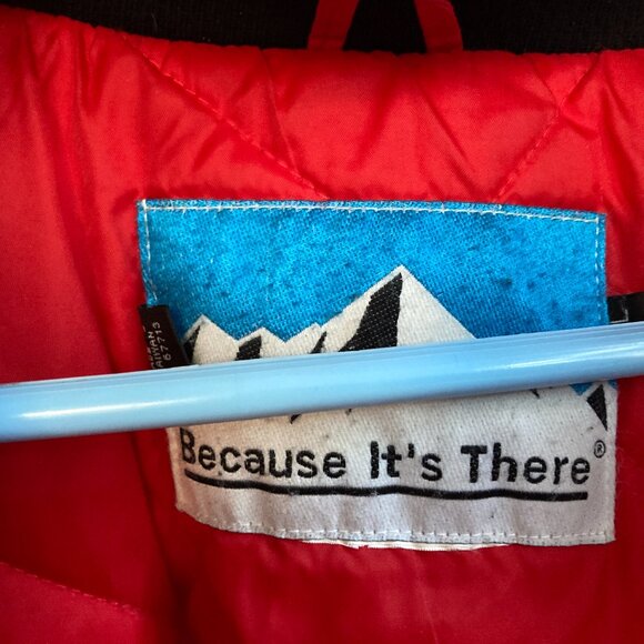 Ski Snowboard Jacket Size XL Men Red/Black Hooded  OUTDOOR VINTAGE HEAVY COAT - Picture 3 of 13